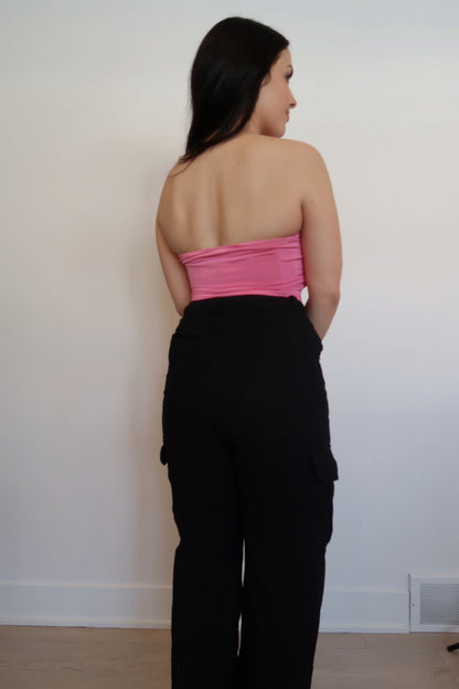 Pink Chatterbox Tube Top